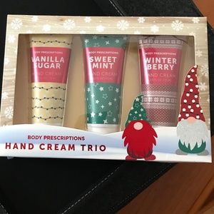 Body Prescriptions Trio Hand Cream Vanilla Sugar Sweet Mint Winter Berry